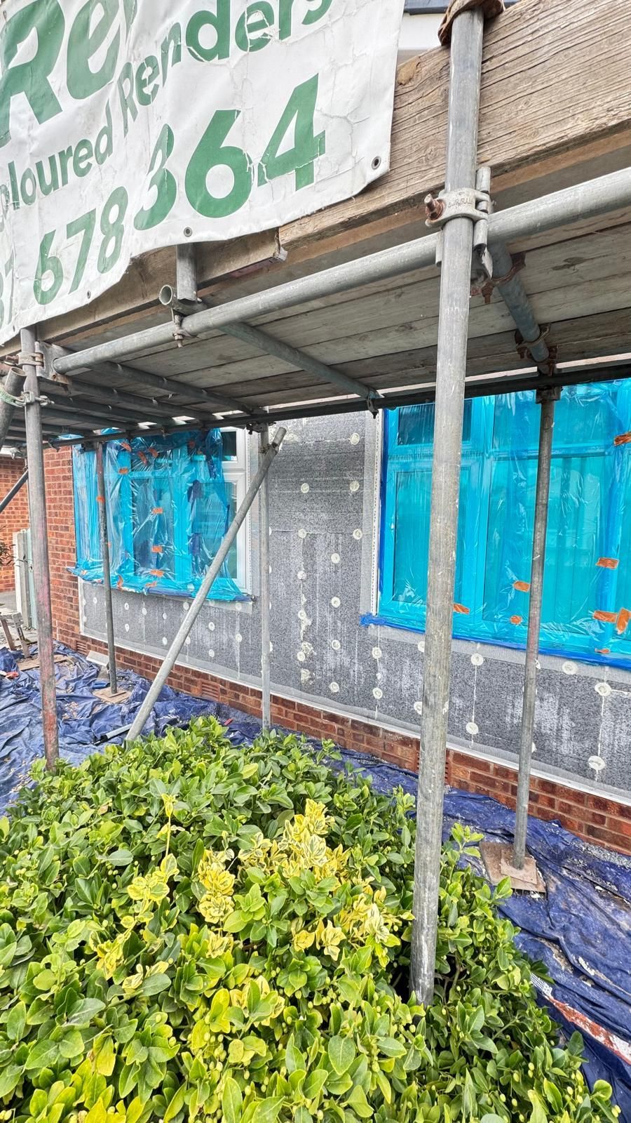 K-Rend render project — drag to compare — before