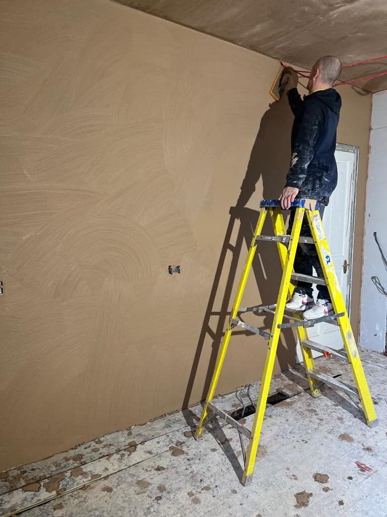 Plastering